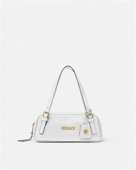 Versace Tag Bowling Shoulder Bag 